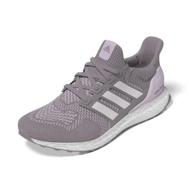 Imagem de adidas Ultraboost 1.0 Sustain Tênis feminino, Preloved Fig/cinza/quase rosa, 38
