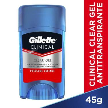 Imagem de Desodorante Gillette Clinical Gel Pressure Defense 45G