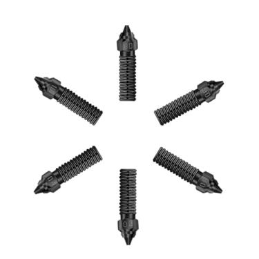 Imagem de Sovol SV06 Plus/SV07 Bocais de alto fluxo de aço endurecido 0,4 mm x 2 peças/0,6 mm*2 peças/0,8 mm*1 peça/1 peça 6 peças no total