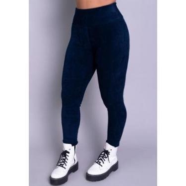 Imagem de Calça Legging Vekyo Veludo Cotelê Feminina-Feminino