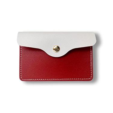 Imagem de Estojo anticoncepcional para pílulas anticoncepcionais de poliuretano – Suporte para pacotes de 11 cm x 7 cm (VERMELHO)