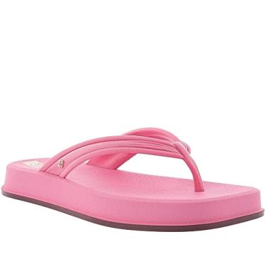Imagem de Chinelo Atemporal Flatform, Zaxy, Feminino, Rosa Escuro, 35