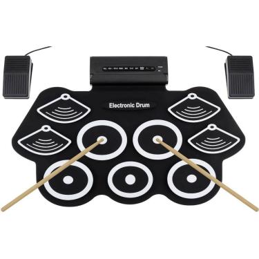 Imagem de Bateria Eletrônica Spring 9 Pads Com Função Midi