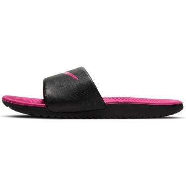 Imagem de Nike Sandália infantil Kawa Slide (bebê/infantil), 38, Preto, rosa vívido, 17
