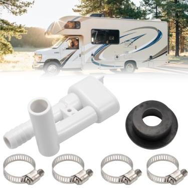 Imagem de KASturrboo 385316906 Kit de disjuntor a vácuo de banheiro para Dometic, sem pulverizador manual, substituição para Sealand VacuFlush Traveler