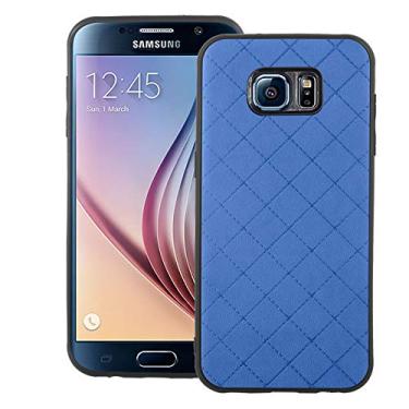 Imagem de Asuwish Capa de celular para Samsung Galaxy S6 Slim Soft Rubber Case, resistente a choques, resistente, leve, flexível, antiderrapante, slim fit, capa protetora de borracha para GlaxayS6 6S S 6 GS6