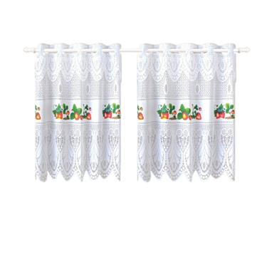 Imagem de Cortina Pia/vitro Bando Passione Renda Cozinha1,60x0,75x0,20