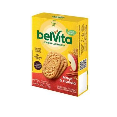 Imagem de Biscoito BelVita Maçã E Canela Multipack 75g com 3 Unidades de 25g