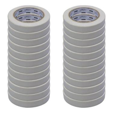 Imagem de Kit com 24 Fita Crepe Fina Uso Geral e Pintura 18mm X 50m - KOKAY, 077