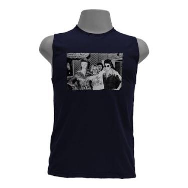 Imagem de Camiseta regata masculina - David Bowie - Iggy Pop - Lou Reed. - DASAN