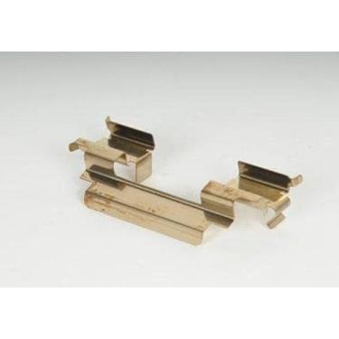 Imagem de ACDelco 18077641 Kit de mola de retenção da pastilha de freio a disco frontal com clipe