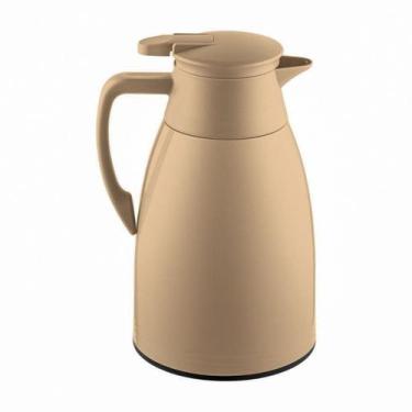Imagem de Garrafa Térmica Bule com gatilho Café Água Chá Mesa 1L - Uz, Capuccino