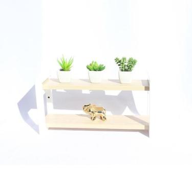 Imagem de Estante Suspensa Decorativa Chamego MD045 40cm MDP Barrique 14x40x20, 