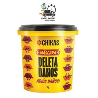 Imagem de Máscara Deleta Danos 1Kg Nutre e Repara danos 2min Low Poo - Bio Extra