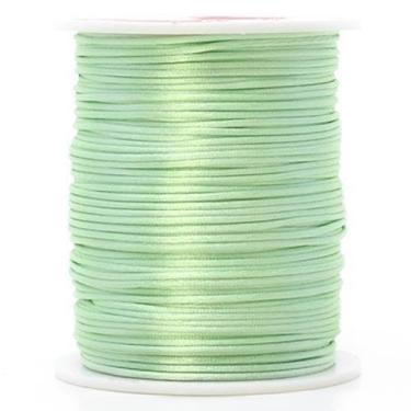 Imagem de Cordão de Cetim Rabo de Rato 2,5mm 50 Metros - Círculo, 229 VERDE CAND