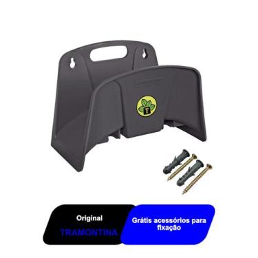 Imagem de Suporte Plástico Mangueira Jardim Maior 35 Metros Tramontina