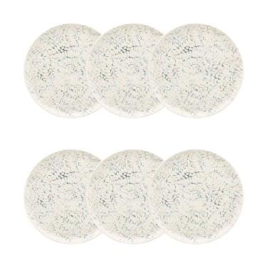 Imagem de Conjunto De Pratos De Sobremesa 06 Peças Flat Tie-dye Oxford