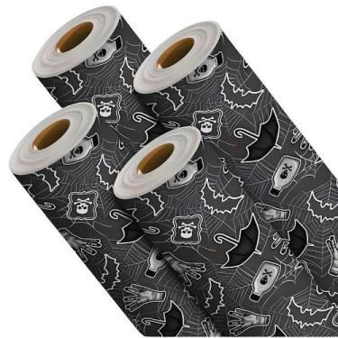 Imagem de TNT Estampado Toalha De Mesa 1,40 x 2M 40G Tema Halloween - MEWI