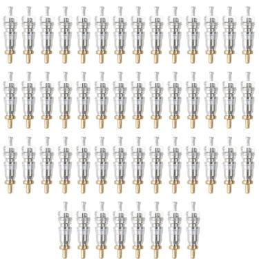 Imagem de YTKavq Núcleo de válvula de ar condicionado, núcleo de válvula de agulha de refrigeração de 30 Psc acessórios de unidade de refrigeração para acessórios de sistema de refrigeração HVAC AC