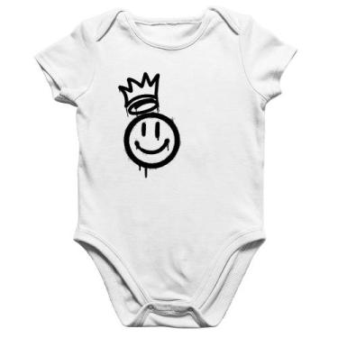 Imagem de Body Bebê Algodão Smile Kingdom - Foca na Moda, Branco, M