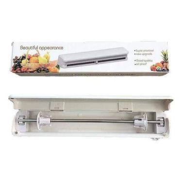Imagem de Suporte Plástico Filme Cozinha Embalar Alimentos - oem