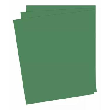 Imagem de Pacote Com 10 Folhas Emborrachada Eva Liso 40x60 P/ Artesanato Todas a