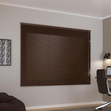 Imagem de Persiana horizontal alumínio kit 02 1,10 x 1,20 (2,20x1,20) Cores - CR