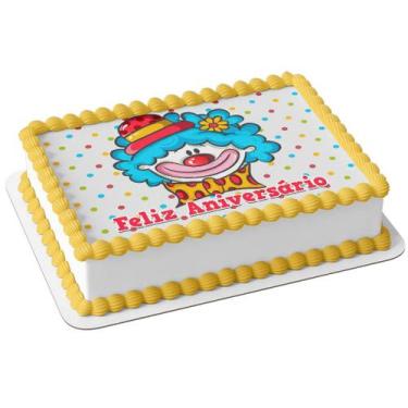 Imagem de Papel arroz comestível para bolo deliz aniversário festa comemoração p