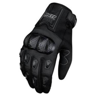 Imagem de Luva X11 Blackout 2 Masculina Preta Moto Com Proteção - X11 Expert Rid