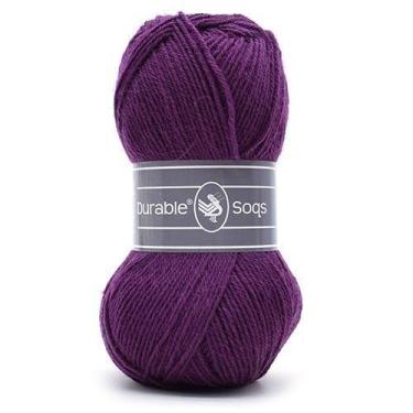 Imagem de Fio Durable Soqs 50g - Durable Yarn, 0249 AMEIXA