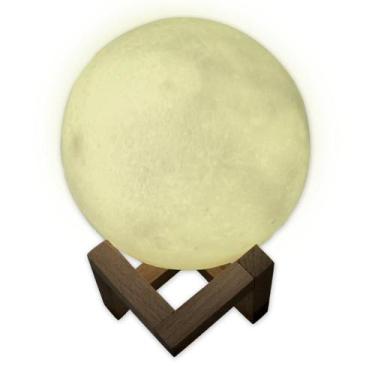 Imagem de  Luminaria De Lua Umidificador - BCS