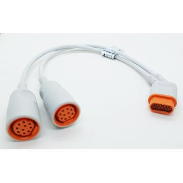 Imagem de Cabo Ibp Transdutor Compatível Drager Siemens - Maple Hospitalar