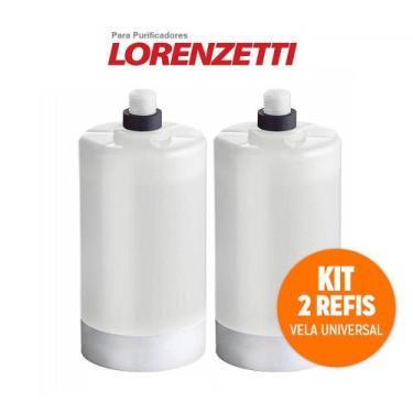 Imagem de Kit 2 Refil Lorenzetti Compatível Acquabella Vitalle Rv01 - Acquabios