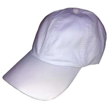 Imagem de Boné Branco Liso Sarja Fivela Açougueiro Cozinha Padeiro Chapeiro Conf