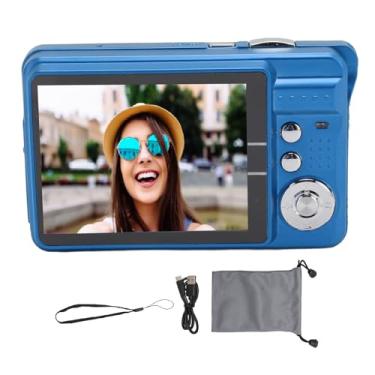 Imagem de Câmera Digital 4K de 48 MP, Foco Automático Com Zoom Automático de 8X, Tela HD de 2,7 Polegadas, Câmera Fotográfica Compacta Com Luz de Preenchimento, Câmera de Bolso de Viagem