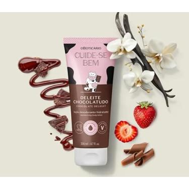 Imagem de Loção Desodorante Hidratante Corporal Cuide-se Bem Deleite Chocolatudo 200ml