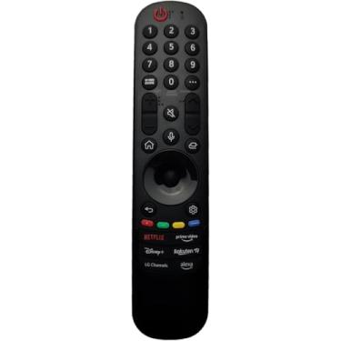 Imagem de MR23GA Controle remoto de substituição para LG TV Voice Magic Remote para LG Smart TV OLED48C2PUA OLED65A2PUA 65QNED80UQA OLED77B2PUA OLED42C2PUA 75QNED80UQA com função de voz e ponteiro