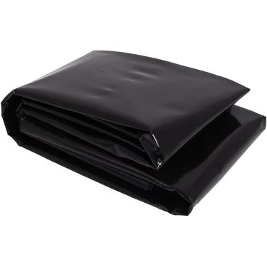 Imagem de Forro de lagoa 3x7 pés 10 pés x 13 pés 16x20 pés 23 pés x 26 pés, forro de lagoa Espessura da membrana de lago de peixes 5mil Forros flexíveis de lago Lona de lago HDPE para lagos, riachos e