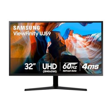 Imagem de Monitor Samsung 4K UHD de 32 polegadas (LU32J590UQNXZA), Cinza escuro
