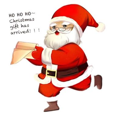 Imagem de UxicRuya Adesivo de banheiro e toalete Adesivo de parede de Natal Desenho animado Decalque de parede de Natal Adesivo de janela de Natal para festival, Style B