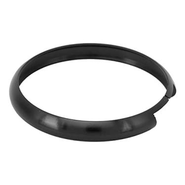 Imagem de Liga de Alumínio Remoto Chave Fob Anel Guarnição Substituição para Mini R55 R56 R57 R58 R59 R60 Clubman Coupe Roadster Elegante Resistente (Preto)