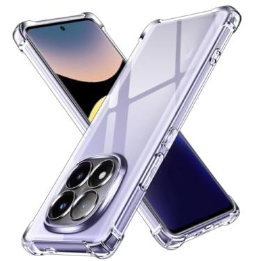 Imagem de Capa Capinha Anti Impacto Transparente Para Redmi Note 14 Pro 5G Tela de 6.67 Polegadas - (Hard Glass Store)