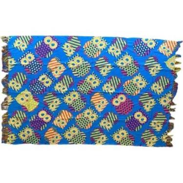 Imagem de Canga De Praia Personalizada Coruja Estampada Grande-Feminino