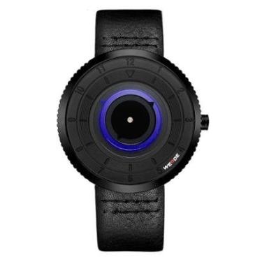 Imagem de Relógio Masculino Weide Analógico WD006B Preto e Azul-Masculino