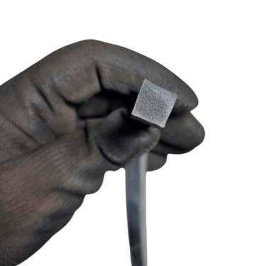 Imagem de Borracha Perfil Esponjoso Vedação 10x10mm Macio - 6 Metros Borrachas Londrina