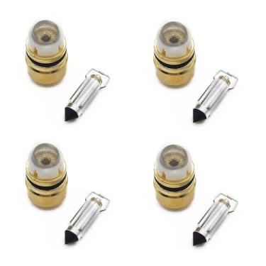 Imagem de Kit de reparo de carburador de motocicleta peças de assento de agulha flutuante para yamaha XVZ1300TF XVZ 1300 TF Royal Star Venture VP091