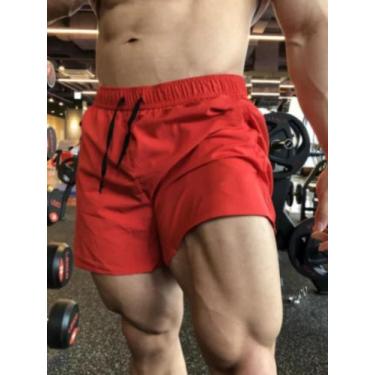 Imagem de Calções Esportivos Masculinos para Verão - Praia, Treino, Basquete, Gi