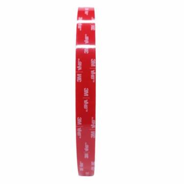 Imagem de Fita Dupla Face Fixa Forte VHB 4910 19MM x 33M 3M, Vermelho