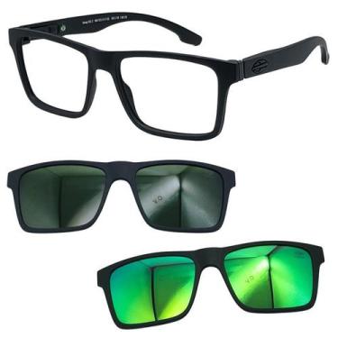 Imagem de Oculos Mormaii Swap NG 2 6153 A14 com 2 Clipon G15 e Verde, G15, Verde