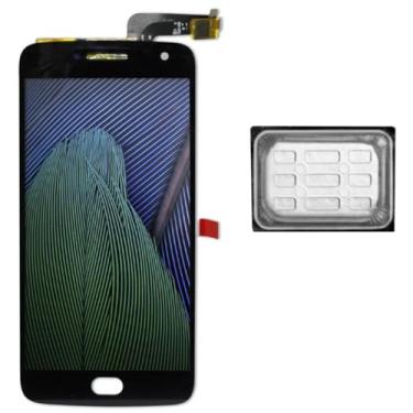 Imagem de Tela Display Lcd Touch Para Moto G5 Plus + Alto Falante Auricular